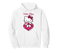 Hello Kitty Love Hearts Valentines Sweet Friendship Classic Pullover Hoodie