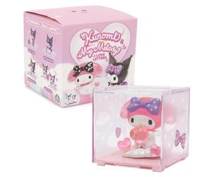 Hello Kitty Love Story Kuromi & My Melody Mini Figure Blind Bag - 6.5cm Collectible Figure with Accessory in Box, Random Model, Ages 3+, Pink