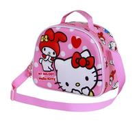 Hello Kitty Lovely-3D Lunch Bag, Pink, 26 x 20 cm