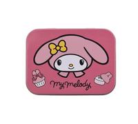 Hello Kitty Melody Flexible Plasters in Metal Tin Box, Waterproof & Breathable First Aid Plasters for Kids & Adults, Latex-Free, Hypoallergenic, Easy Removal & Skin-Friendly, Two Sizes, 24 Plasters