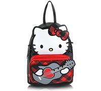 Hello Kitty Mini Backpack Kawaii Bag for Toddler Girls - Kids’ School Travel Bag - Girl’s Fashion Accessory (Black/Red)