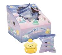 Hello Kitty Mini Figure Blind Bag - 1 Random Figure Included (4cm Sweet Dreams Series), Collect 1 of 6 Regular or Flocked Characters, Cute Sanrio Surprise Toy for Fans & Collectors