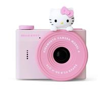 Hello Kitty Mini Kids Digital Camera & Video Camcorder by Kidamento, 32GB Memory Card, USB-C, Adjustable Soft Strap Lanyard, Scavenger Hunt Momento Book - Model A Hello Kitty