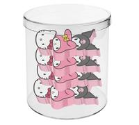 Hello Kitty Mix-Cube with 12 Erasers, Multicolour