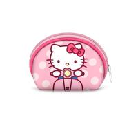 Hello Kitty Moto-Casual Oval Coin Purse, Pink, 12 x 9 cm