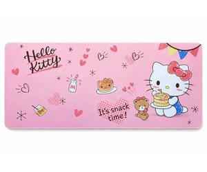 Hello Kitty Mouse Pad | Hello Kitty Placemat | Hello Kitty Room Decor | Kitty Kawaii Gaming Mat | Kawaii Kitty Runner | Girls Place Game Mat | Girls Mouse Pad | Pink | 36" X 12" | Officially Licensed