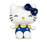 Hello Kitty My Bestie Forever Plush, 22cm Blue Soft Toy, Cute Hello Kitty Character in Blue Outfit, Official Licensed Merchandise, for Fans and Collectors, Suitable for Ages 4+