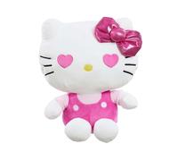 Hello Kitty My Bestie Forever Plush, 36cm Pink Soft Toy, Cute Character in Pink Outfit, Official Licensed Sanrio Merchandise, for Fans, Suitable for Ages 4+