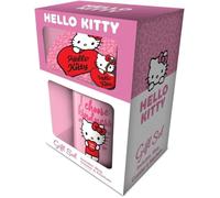 Pyramid International Hello Kitty My Heart Mug, Coaster & Keychain Gift Set - Adorable and Collectible Hello Kitty-Themed Set Ideal for Home, Office, or Gifting to Fans and Collectors