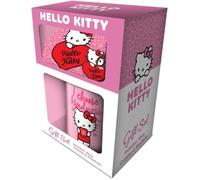 Pyramid International Hello Kitty My Heart Mug, Coaster & Keychain Gift Set - Adorable and Collectible Hello Kitty-Themed Set Ideal for Home, Office, or Gifting to Fans and Collectors