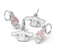 Hello Kitty & My Melody 2 Hanging Earring Set