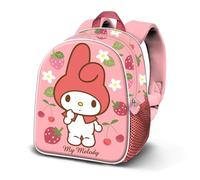 HELLO KITTY My Melody Fruits-Elite 3D Backpack, Pink, 25 x 30 cm, Capacity 7 L