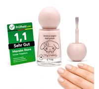 Hello Kitty Nail Polish Pink Glitter 9 ml - Vegan Nail Polish for Adults - Quick Drying & Long-Lasting Glitter Nail Polish - Dermatologically Tested