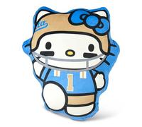 Hello Kitty NCAA Michigan Wolverines Football Player Cloud Pal Plush Pillow Toy, Officially Licensed 23 Inch Soft Collectible