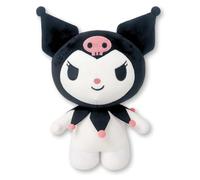 Hello Kitty Official Kuromi Plush - 44.5 CM Large Standing Sanrio Plush, Plush Toy with Kuromi Theme - Ideal for Collectors and Fans, Gifts