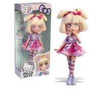 Hello Kitty Official Manga Doll - Blonde Candy Unicorn Edition - Colourful Sanrio Collectible with Unicorn-Inspired Outfit - Fun Gift for Hello Kitty Fans & Collectors - Ages 3+