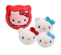 Hello Kitty Official Plush, 4cm Squeezy Toy in Surprise Blind Capsule - Featuring, My Melody, and Kuromi - Assorted Characters, Gifts, Toy