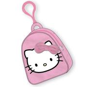Hello Kitty Plush Coin Purse - Soft Purse with Official Hello Kitty Design, Zip Closure and Compact Size for Storing Coins, Bills or Small Children's Accessories, Hello Kitty, licence