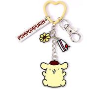 The Carat Shop Hello Kitty Pompompurin Keyring with Charms