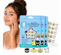 Hello Kitty Pompompurin Pimple Patches - 60 Count Hydrocolloid Acne Patches Spot Treatment Invisible Acne Dots Stickers Day Night Blemish Patch Skincare Cute Stars Korean Skincare