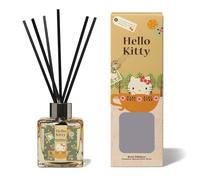 Hello Kitty Pumpkin Spiced Latte Reed Diffuser - Autumn Home Fragrance Set with Cozy Scent, Decorative Glass Bottle with 6 Reeds, 100ml Aroma Oil, Long-Lasting