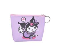 Hello Kitty Purse Coin Purses Cartoon Printed PU Melody Cute Wallet Bag Keychains Storage Bag Sanrio Kuromi Kawaii Mini Pouch 4