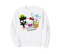 Hello Kitty Real Friendship Peace Love Sweet Team Classic Sweatshirt