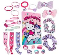 Hello Kitty Sanrio Advent Calendar 2026 for Girls, 24 Hair Accessories | Kawaii Christmas Countdown Calendar, Pink & Blue Hair Clips, Bands, Scrunchies Girls Xmas Gifts