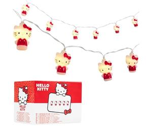 Hello Kitty Sanrio Fairy Lights Battery Operated LED String Lights Indoor Kawaii Room Decor 2 Modes Dorm Bedroom Accessories Anime Gifts for Her