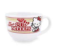Hello Kitty Sanrio x Nissin Cup Noodles Ceramic Soup Mug | Holds 24 Ounces