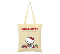 Pyramid International Hello Kitty Say Hello Cream Tote Bag