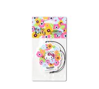 Hello Kitty Scented Hanging Car Air Freshener Cherry Blossom & Rose Scent in White | Size: Small Hello Kitty White Small