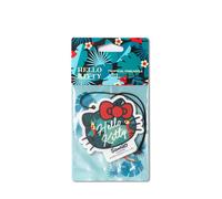 Hello Kitty Scented Hanging Car Air Freshener Tropical Pineapple Scent in Green | Size: Small Hello Kitty Green Small