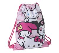 Hello Kitty School Bag Backpack Drawstring Girl Official Sanrio