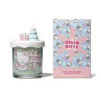 Hello Kitty Seasons Winter Candle, Glass Vessel 3D Silicone Lid, Frosted Berries Scented