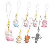 Hello Kitty Secret Mascot Charm Keyring - Fantasy Collection (8 Types) (Blind Box) 1 pc - Random Style