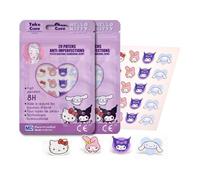 Hello Kitty Set Pimple Patches - 40 Count Hydrocolloid Acne Patches Spot Treatment Invisible Acne Dots Stickers Day Night Blemish Patch Skincare Cute Stars Korean Skincare