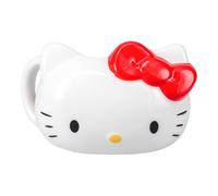 Paladone Mug - Hello Kitty Shaped - Official Licensed Ceramic Cartoon Cat with Red Bow