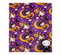 Hello Kitty Silk Touch with Hugger, Hello Halloween, 50 x 40 inches