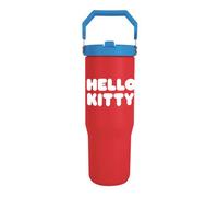 Hello Kitty Sitting 880Ml Tumbler Red/white/blue (One Size)