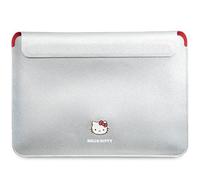 CG MOBILE Hello Kitty Sleeve HKCS14PGHDLMS 14 Inches Silver PU Metal Logo
