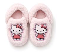 Hello Kitty Slippers Girls Fur Sliders Kuromi Cinnamroll House Shoes Fluffy Mules