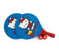 Hello Kitty Sports 40th Anniversary Beach Paddle Ball Set, Red/Blue/White