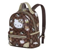 Karactermania Hello Kitty Squares 5l 25x21x11 Cm Backpack Brown