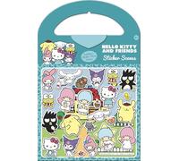 Hello Kitty Sticker Scene Activity Set | Includes 6 Scenes & 50+ Stickers | Official Licensed Product | Kids, Teenagers & Adults Age 3+ | San Rio | Arts & Crafts, Decoration & Party Bag Fillers
