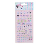 Hello Kitty Stickers | Cute Sanrio Sticker Sheet | 61 Puffy Kawaii Stickers for Kids | Hello Kitty & Friends Stationery, Gifts and Accessories