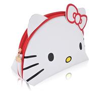 Hello Kitty, Stitch or Minnie Mouse Makeup Bag for Women | Minnie Mouse PU Leather Travel Toiletry Bag for Women, Hello Kitty, Kawaii/Cute