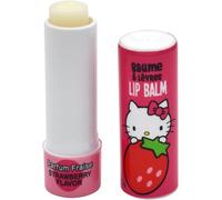 Hello Kitty Strawberry Flavour Lip Balm 4.5g - Moisturising & Hydrating for Kids & Adults | Natural, Vegan & Dermatologically Tested | 24 Hour Moisture with Castor Oil & Vitamin E | 2pc