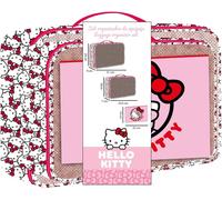 Hello Kitty Travel Toiletry Bag Set | Makeup Case Set with Kawaii Design for Gi