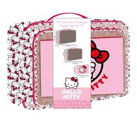 Hello Kitty Travel Toiletry Bag Set | Makeup Case Set with Kawaii Design for Girls and Women